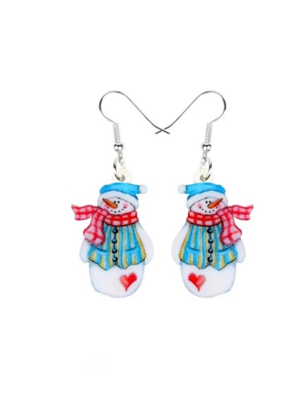 FREE SHIPPING | Double-Sided Acrylic Dangle Earrings NWT